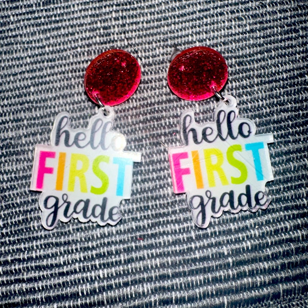 Teacher earrings